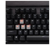 Corsair K70 LUX (Cherry MX Red, Red LED) - 338776 - zdjęcie 4